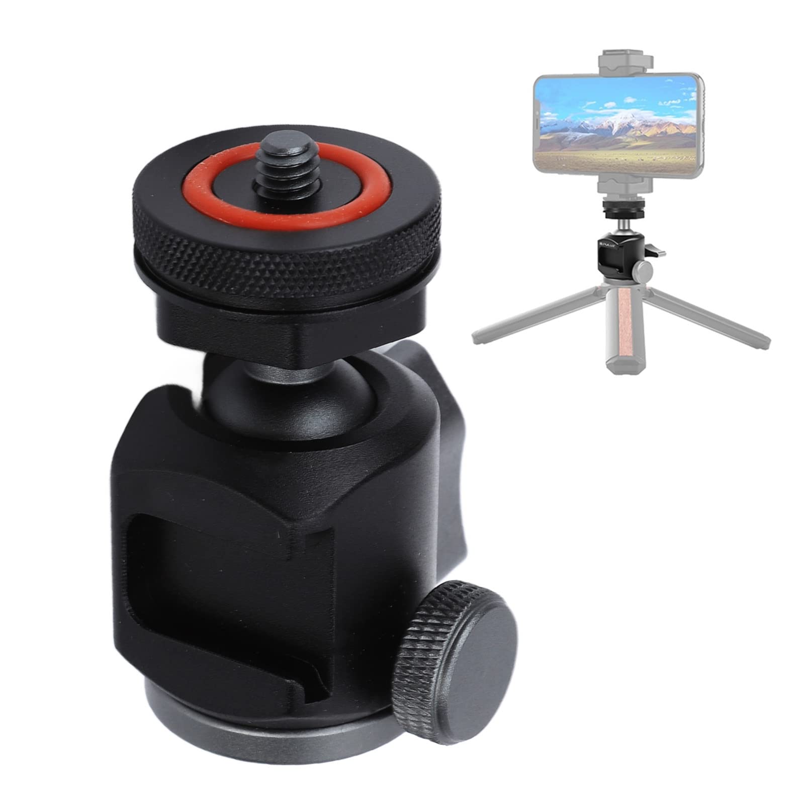 Piastra A Sgancio Rapido Per Treppiede Ronin RSC2 / RS2 / RS3 – In Alluminio CNC, Antiscivolo, Compatibile Con Vite 1/4", Peso 21g