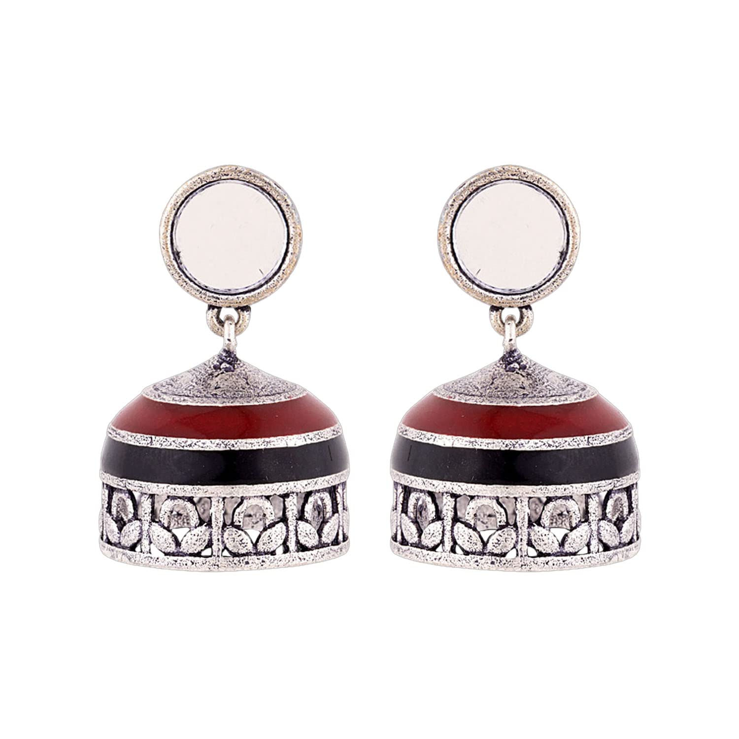 Rabaari Round Jhumka Drop Earrings (B0B7NQYR5Z) Amazon Price History, Amazon Price Tracker