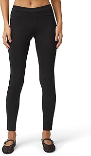 No nonsense Women's Classic Denim Leggings, Jeggings for Women with Real Back Pockets, High