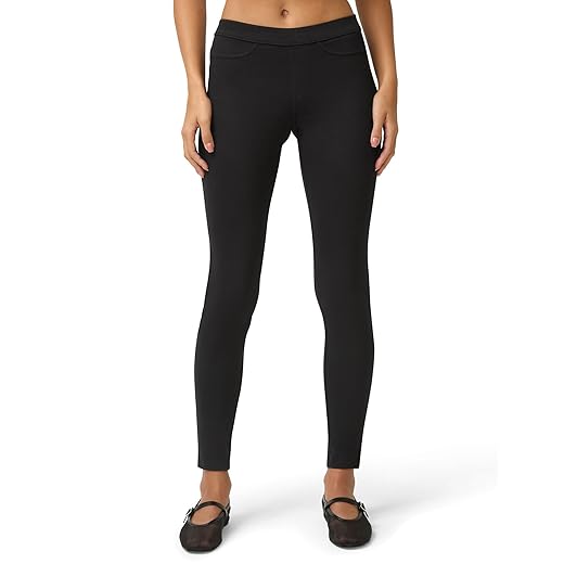 No Nonsense Women’s Classic Denim Leggings, Jeggings for Women with Real Back Pockets, High Waisted Stretch Jeans