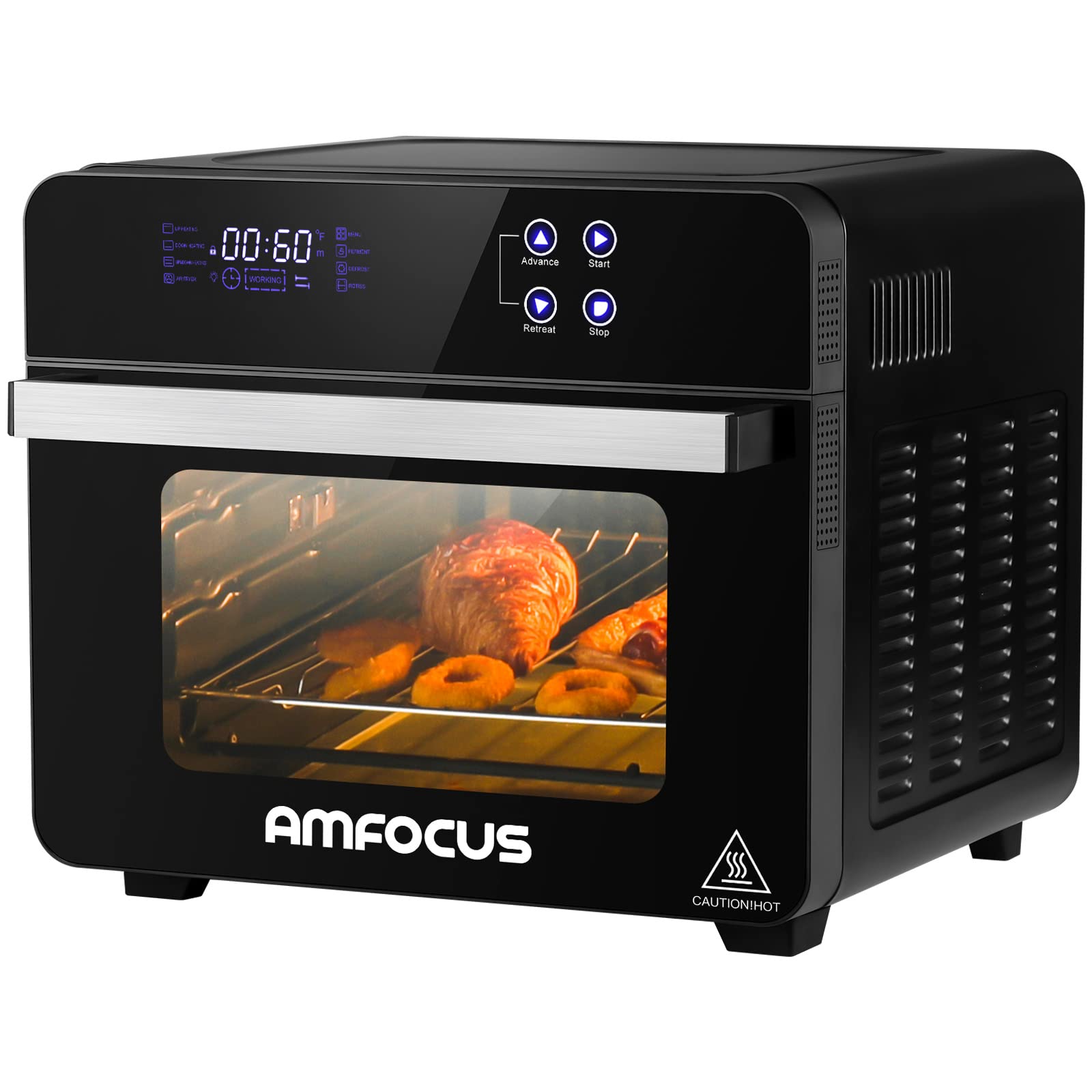Buy Air Fryer Toaster Oven, 10in1 Air Fryer Combo Toaster Oven 24 QT
