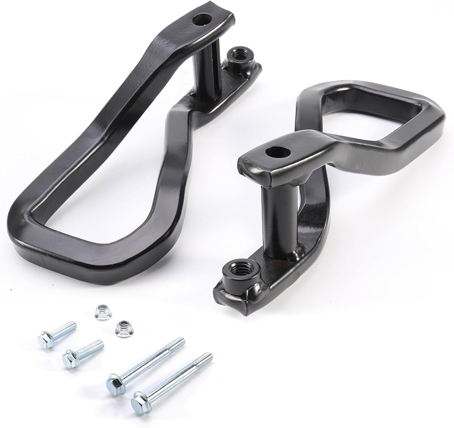 Front Tow Recovery Hooks with Bolts Compatible with 2019-2026 GMC Sierra 1500, OE# 84195907 84195902
