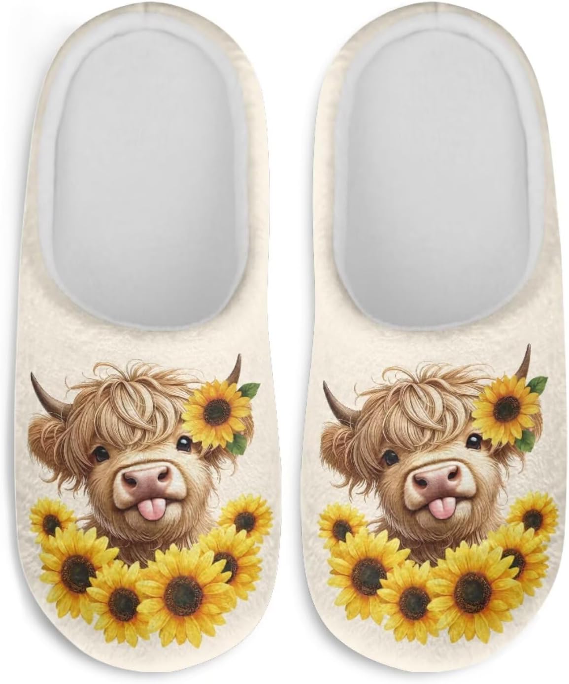UNICEU 3 Pairs Spa Slippers Reusable Lightweight Shoes Unisex Comfortable Soft House Slippers for Hotel Travel Home