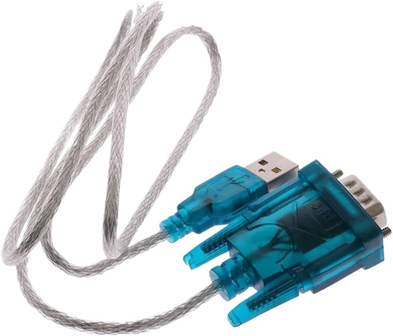 HL-340 USB to RS232 COM Port Serial PDA 9 pin DB9 Cable Adapter Support Windows7 64