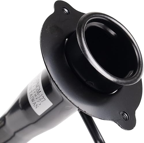 Vista 242 de TRQ Cuello de llenado de depósito de combustible negro compatible con Toyota Sienna 2004-2010