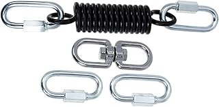 GANAZONO 1 Conjunto Conjunto De Molas De Balanço Cadeira De Rede De Balanço De Metal Ganchos Pesados Para Cadeira De Balanço Ganchos De Rede De Molas De Rede Cadeira De Mola Rede De