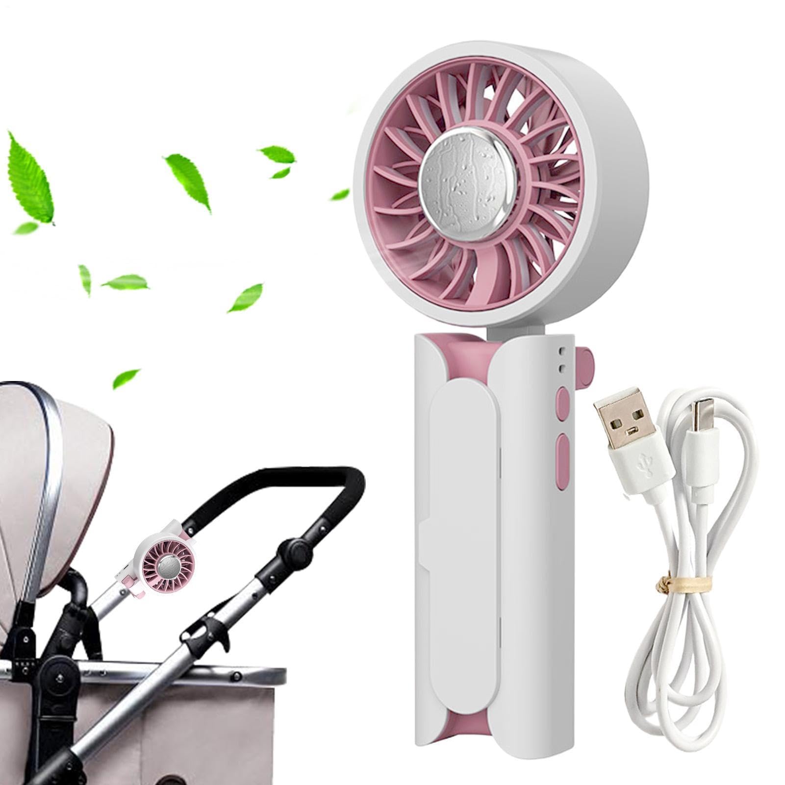 Ventilateur de poche de voyage pour camping, randonnée et journées de plage