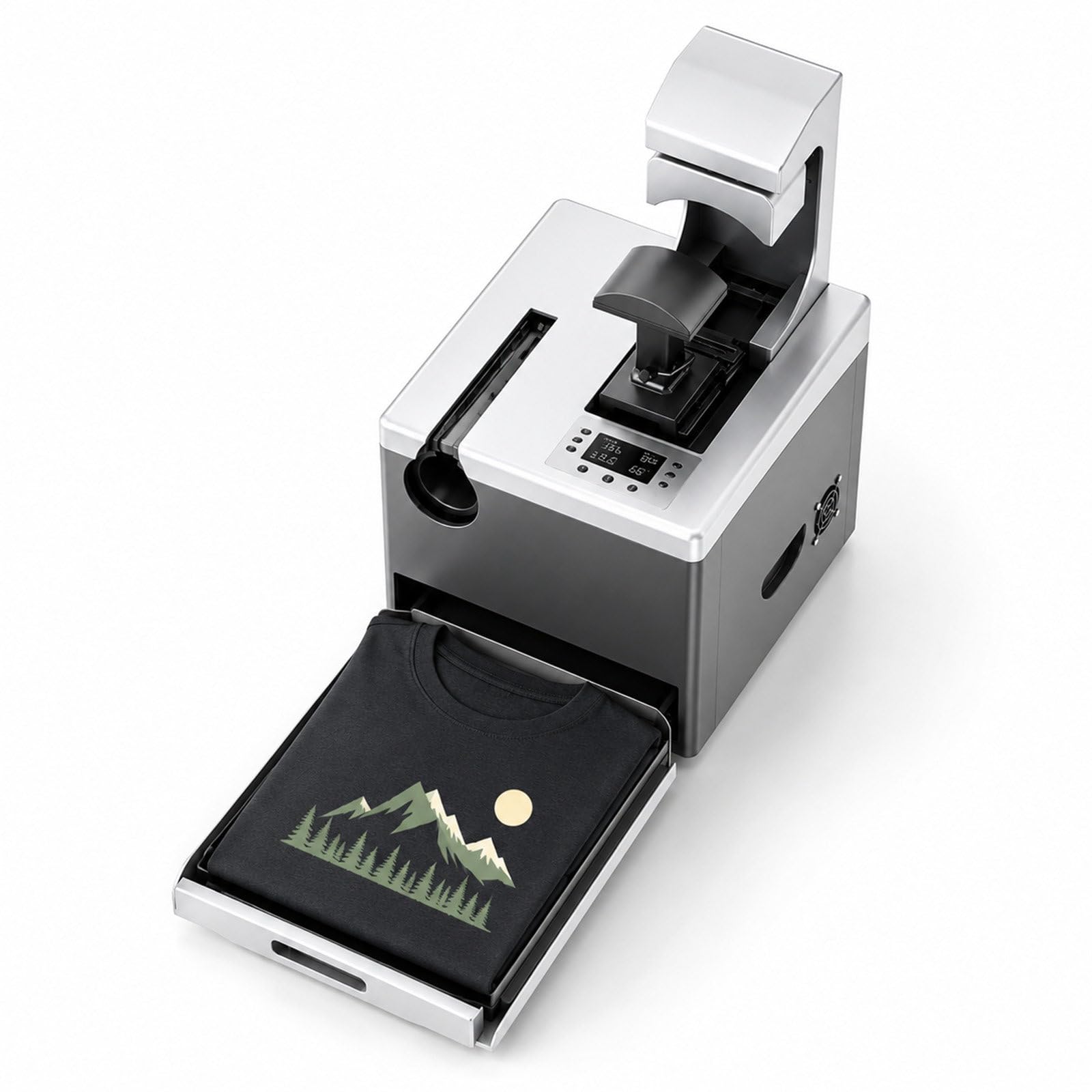 3-In-1-Heißpresse, Automatische Heißpresse Mit 15x15 Zoll Großer Flachplatte, Einstellbarer Druck, Sublimationsdrucker Für T-Shirts, Hüte Und Tassen Standard-Configuration
