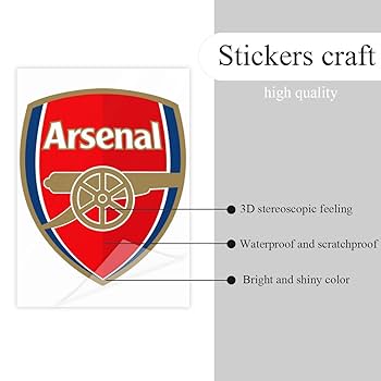 Amazon.co.jp: アーセナルfc ステッカー おしゃれ 人気 Logo