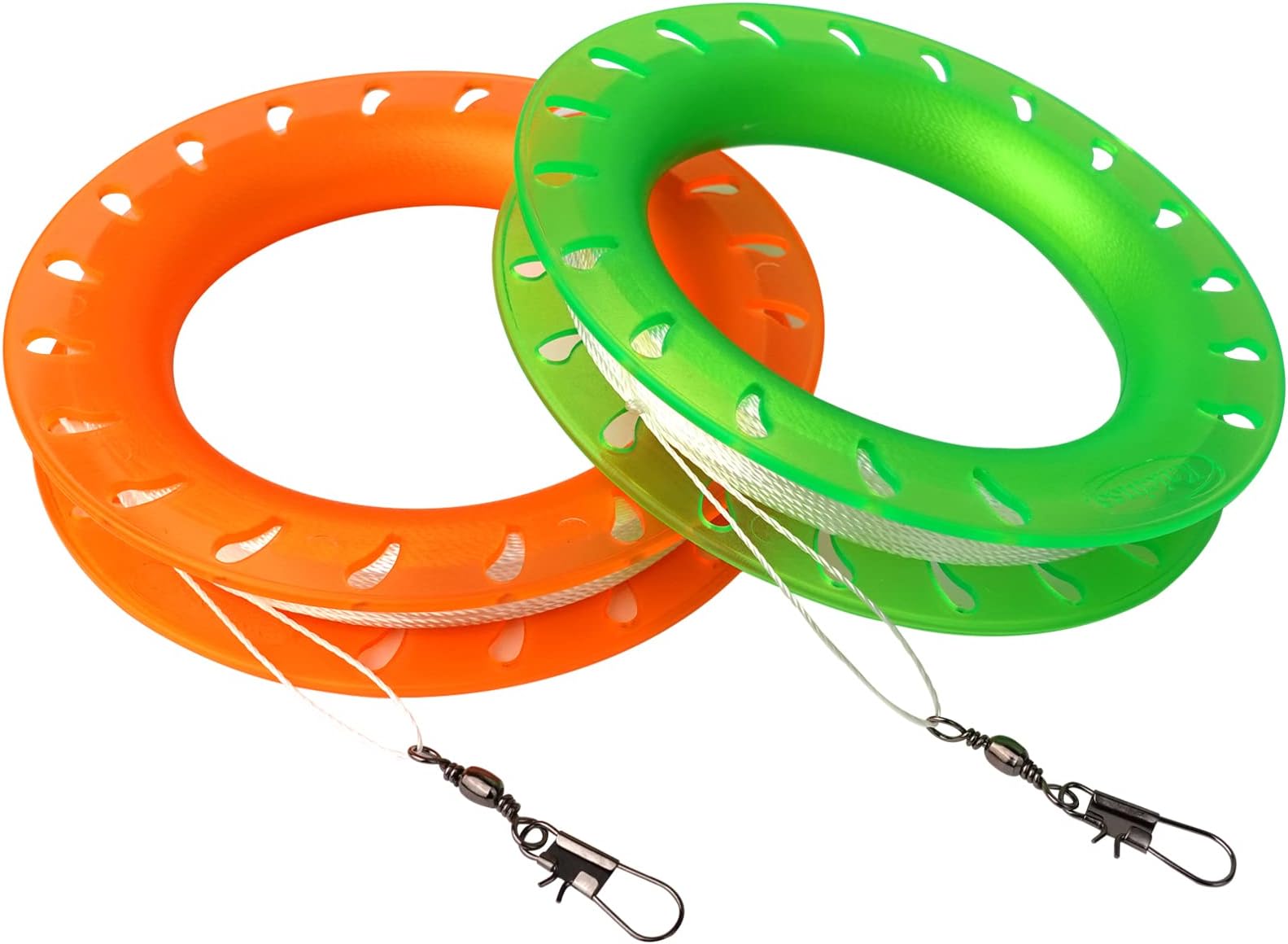 Hoop Kite Set for Kids - Spool, Handle & 300 Feet Line for Each Kite Reel Winder