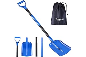 Ohuhu Telescoping Snow Shovel: Your Winter Warrior