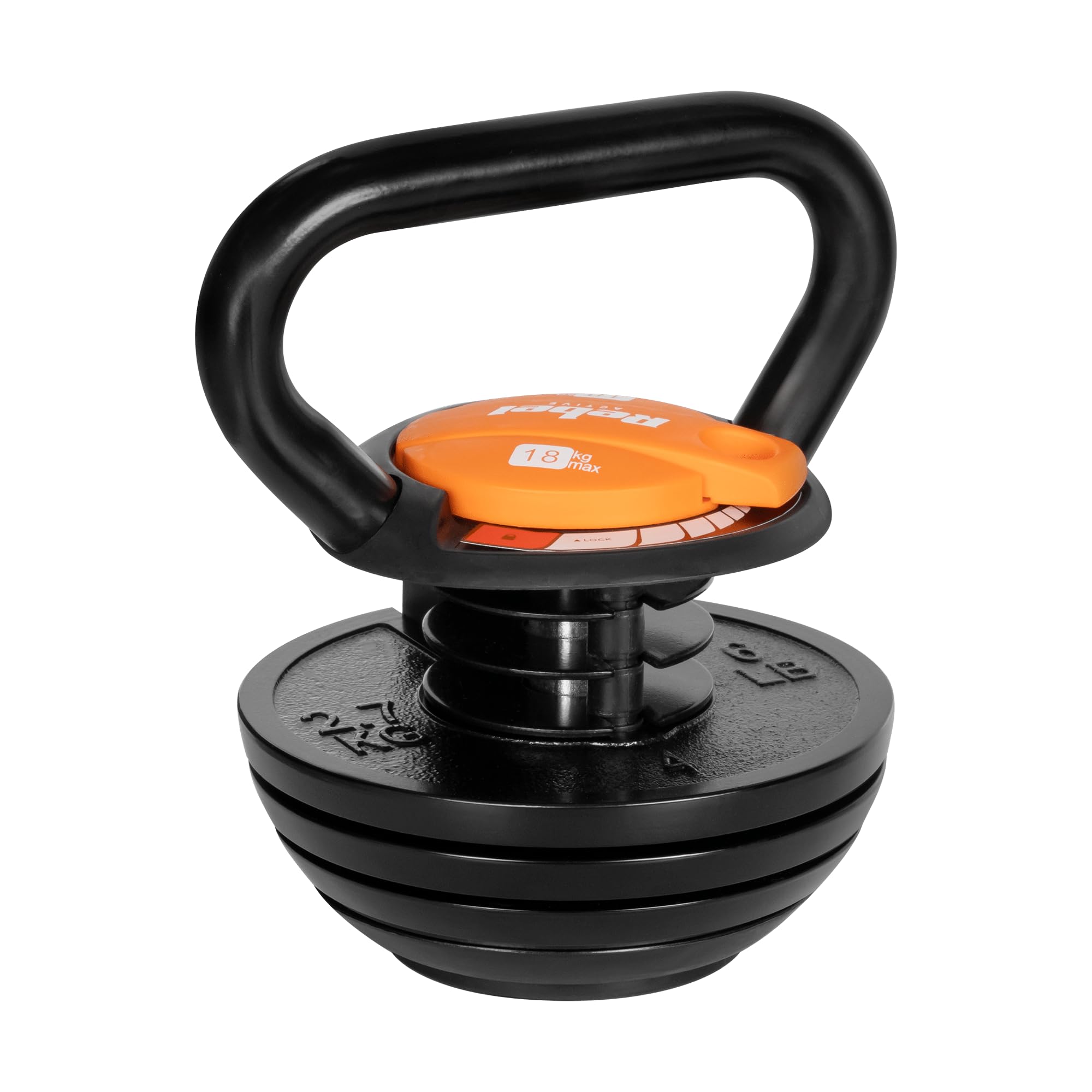 Rebel Kettlebell Gusseisen Automatik Einstellbar 18 kg RBA-2324-18
