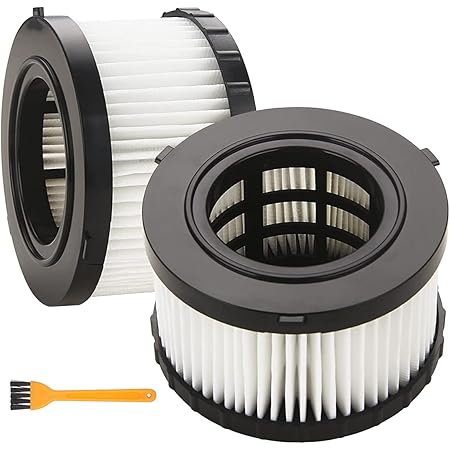 4 Pack DC5151H HEPA Filter Replacement For DEWALT DC515, DCV517 Vacuums - Washable & Reusable