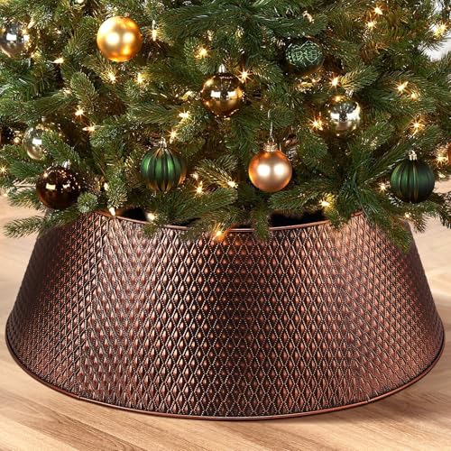 Hatisan 001 Metal Christmas Tree Collar Basket Skirt thumb #1