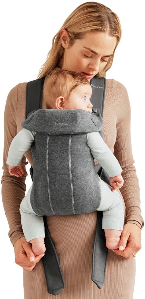 BabyBjörn BabyBjorn Baby Carrier Mini, Piece of 1, dark grey