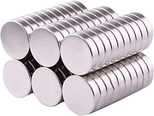 60 unidades de imanes magnéticos multiusos de 0.472 x 0.118 in para proyectos pequeños para refrigerador, pizarra blanca, proyectos de manualidades,