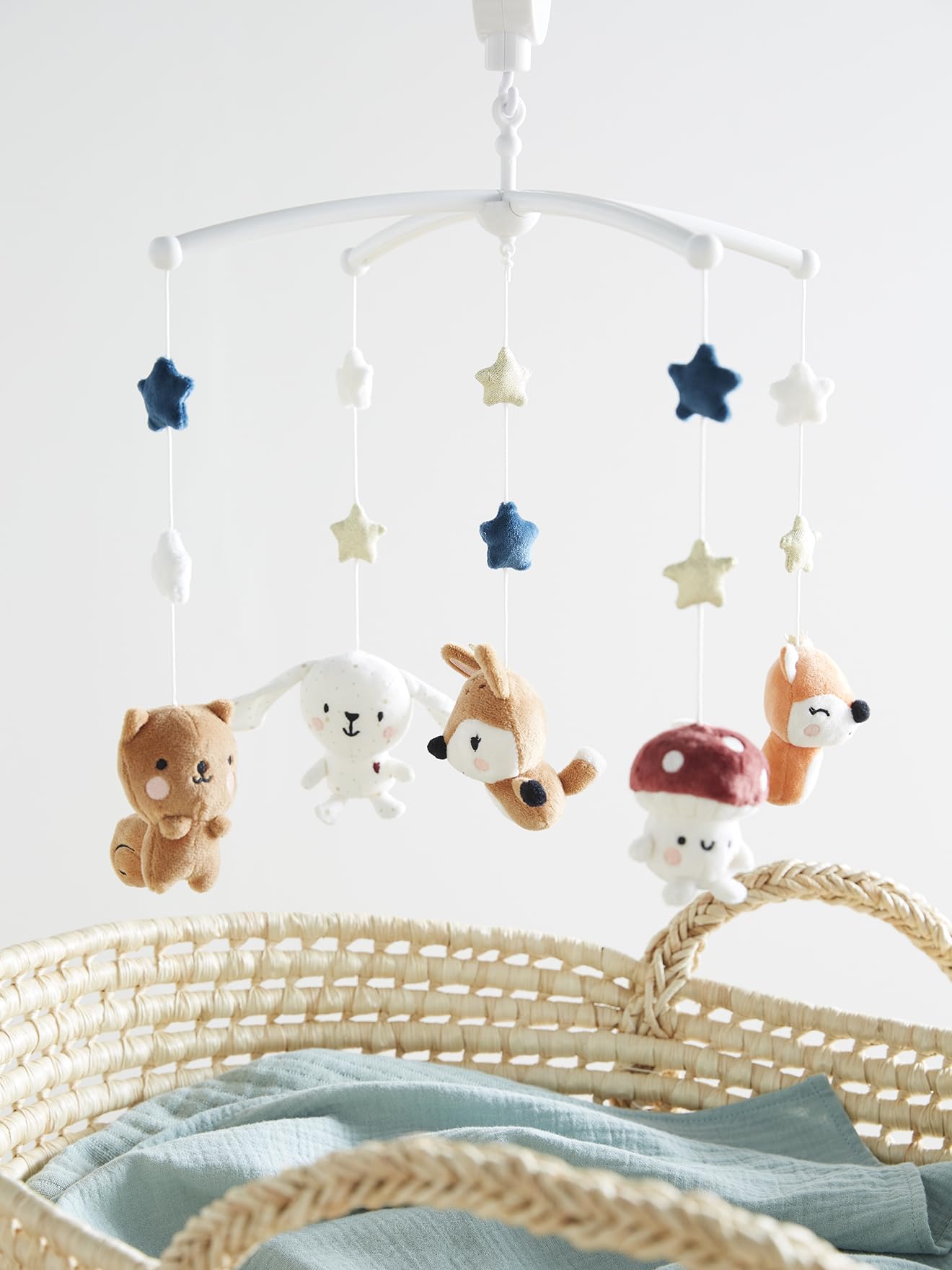 VERTBAUDET Mobile musical FORET ENCHANTEE multicolore TU