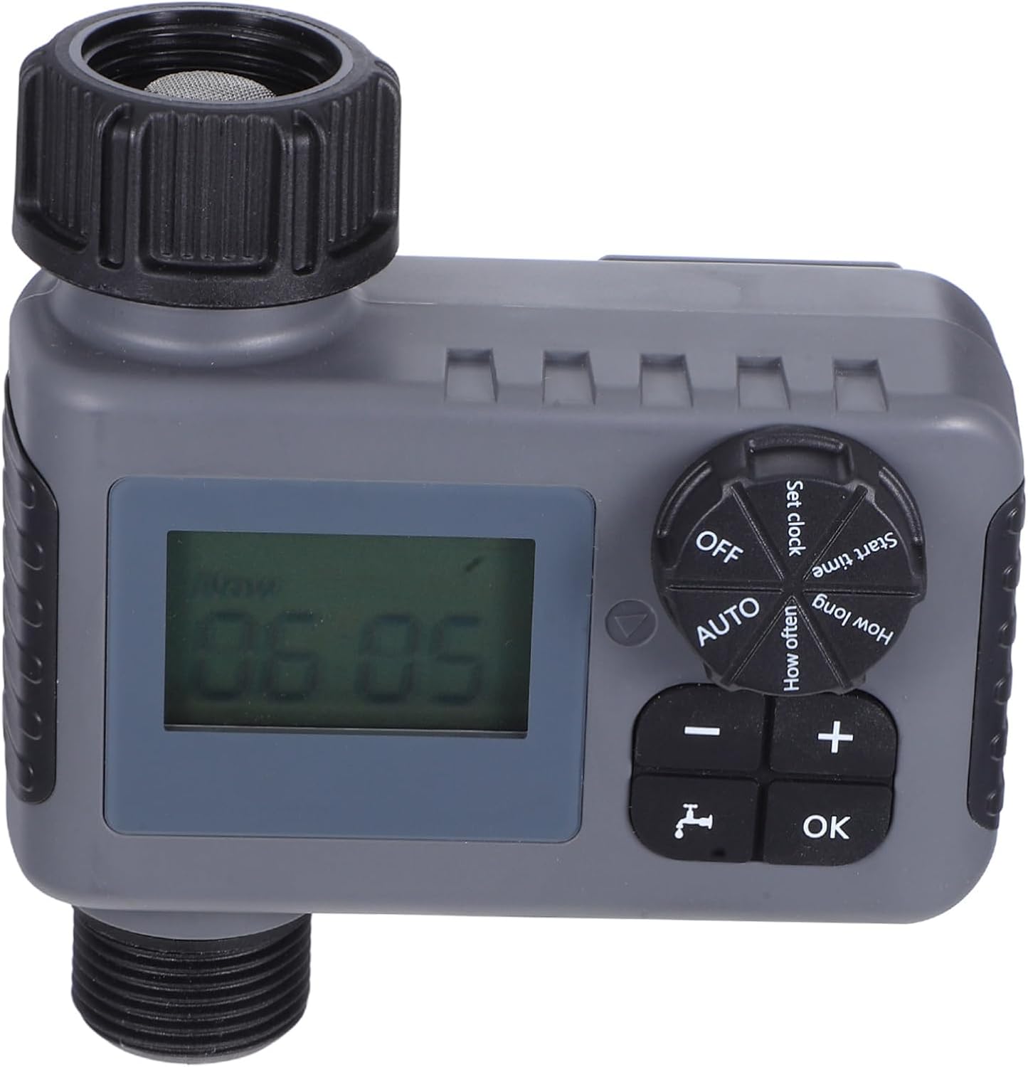UPKOCH Automatic Watering Timer Hose Controller Digital Settings Programmable for High Precision Irrigation for Lawn