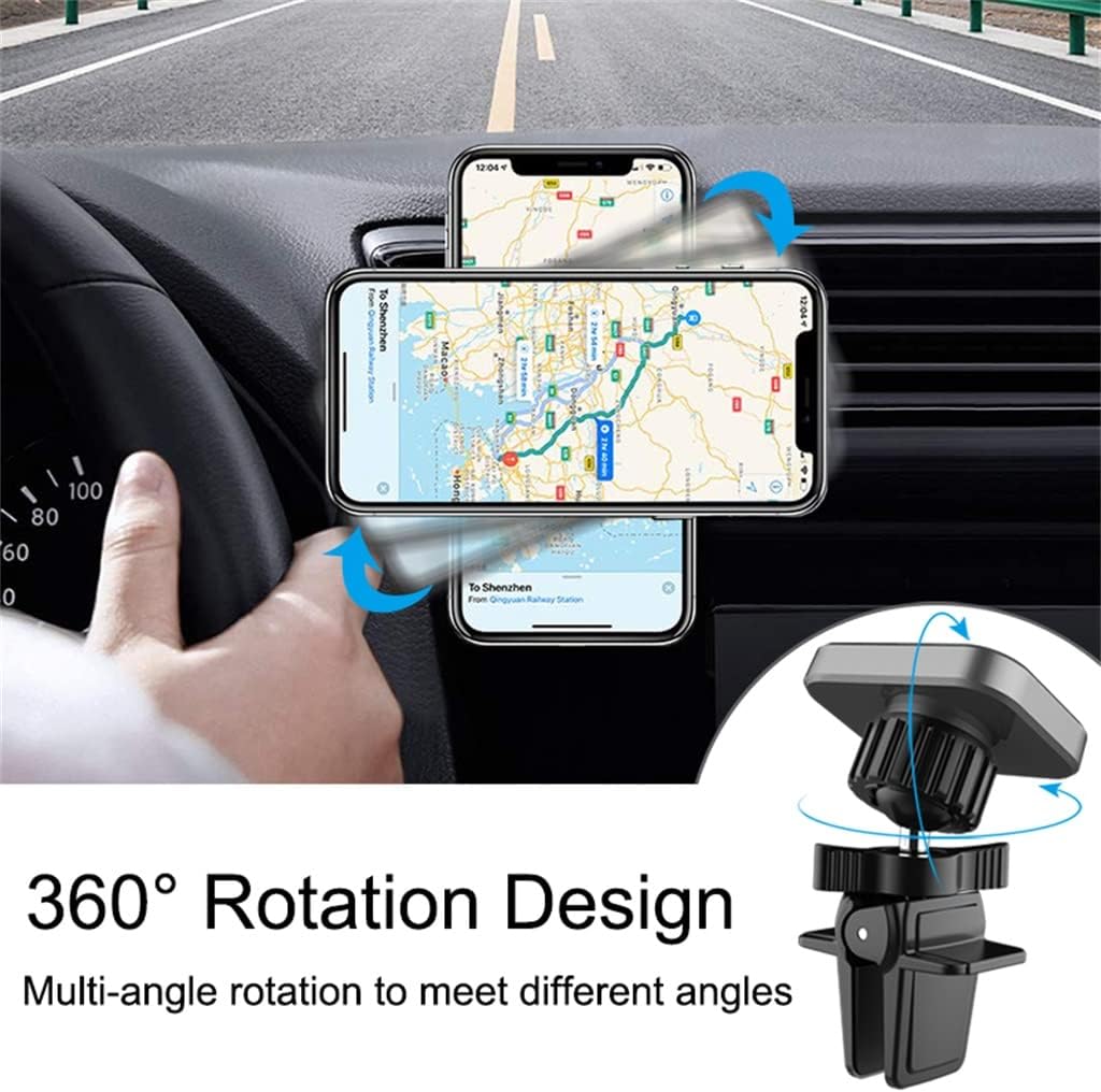 viby magnetic car phone holder for phone in square car air vent mount stand magnet mobile holder