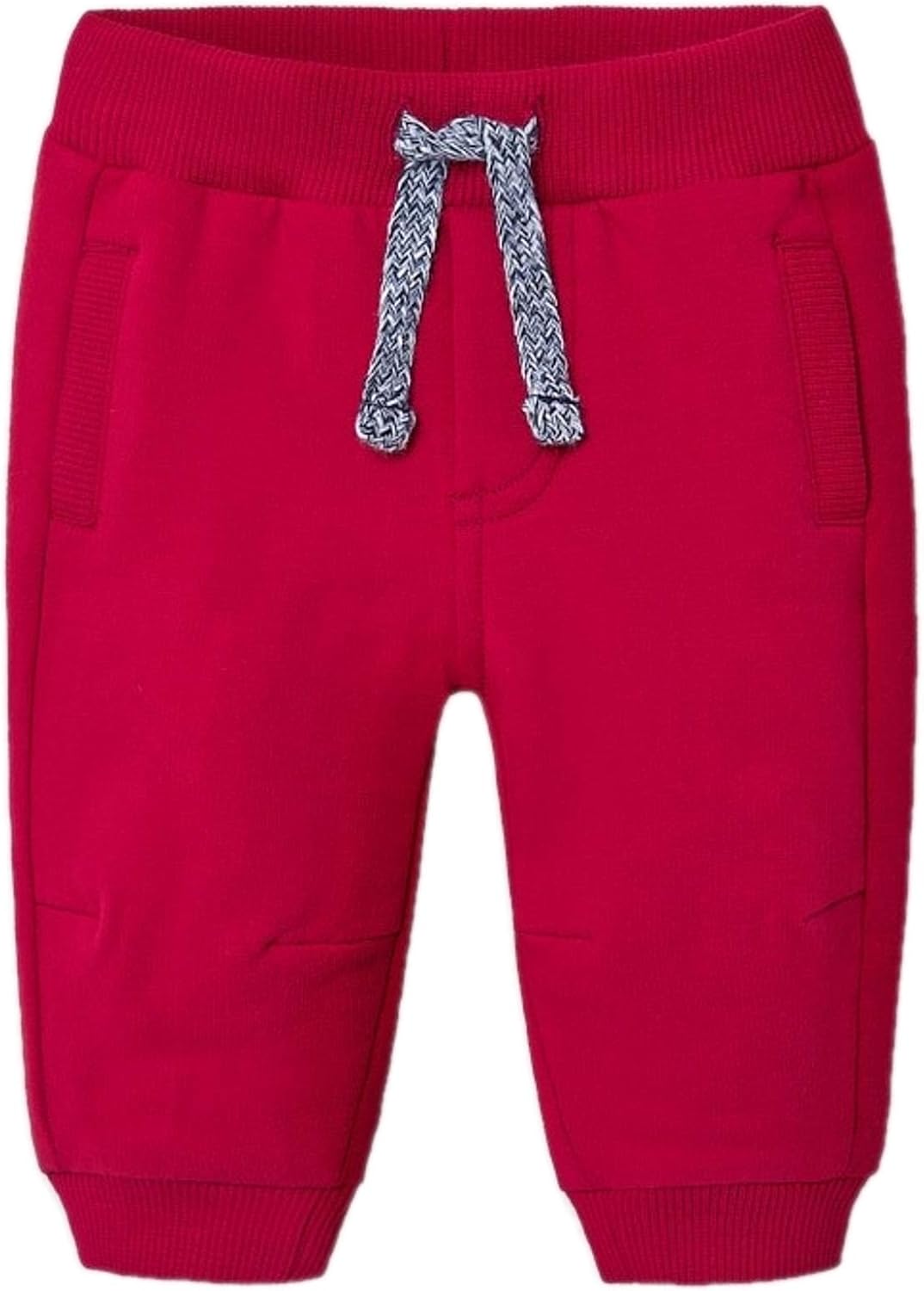 Mayoral Fleece Basic Trousers for Baby-Boys Red