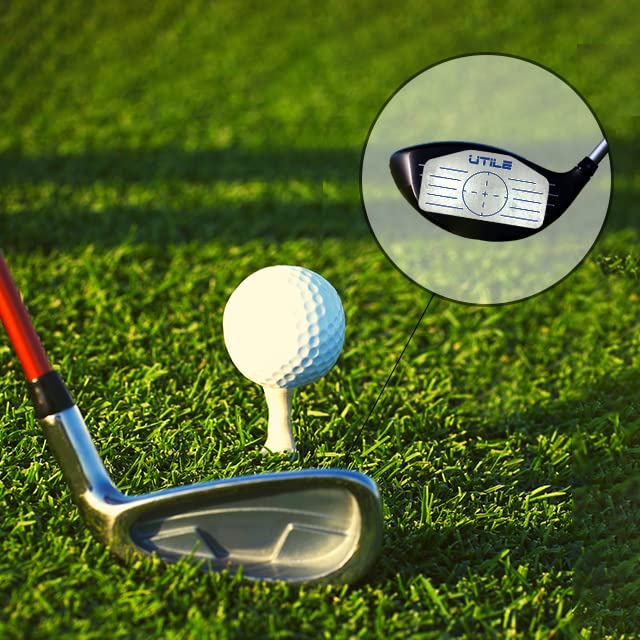 Ruban Adhésif De Frappe Golf - 10 Feuilles étiquettes Alignement - Pour Améliorer Swing Et Précision