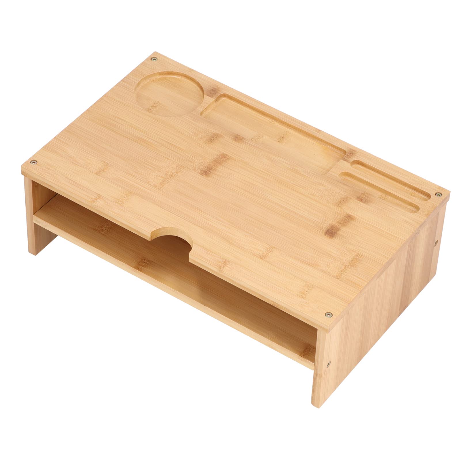 Rehausseur de Moniteur en Bambou, Support Ergonomique 39,9 X 24,9