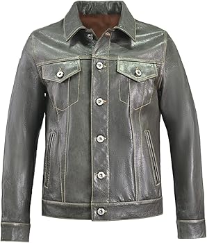 Amazon.co.jp: [BANANA PRINCE] 本革 ジャケット メンズ レザー