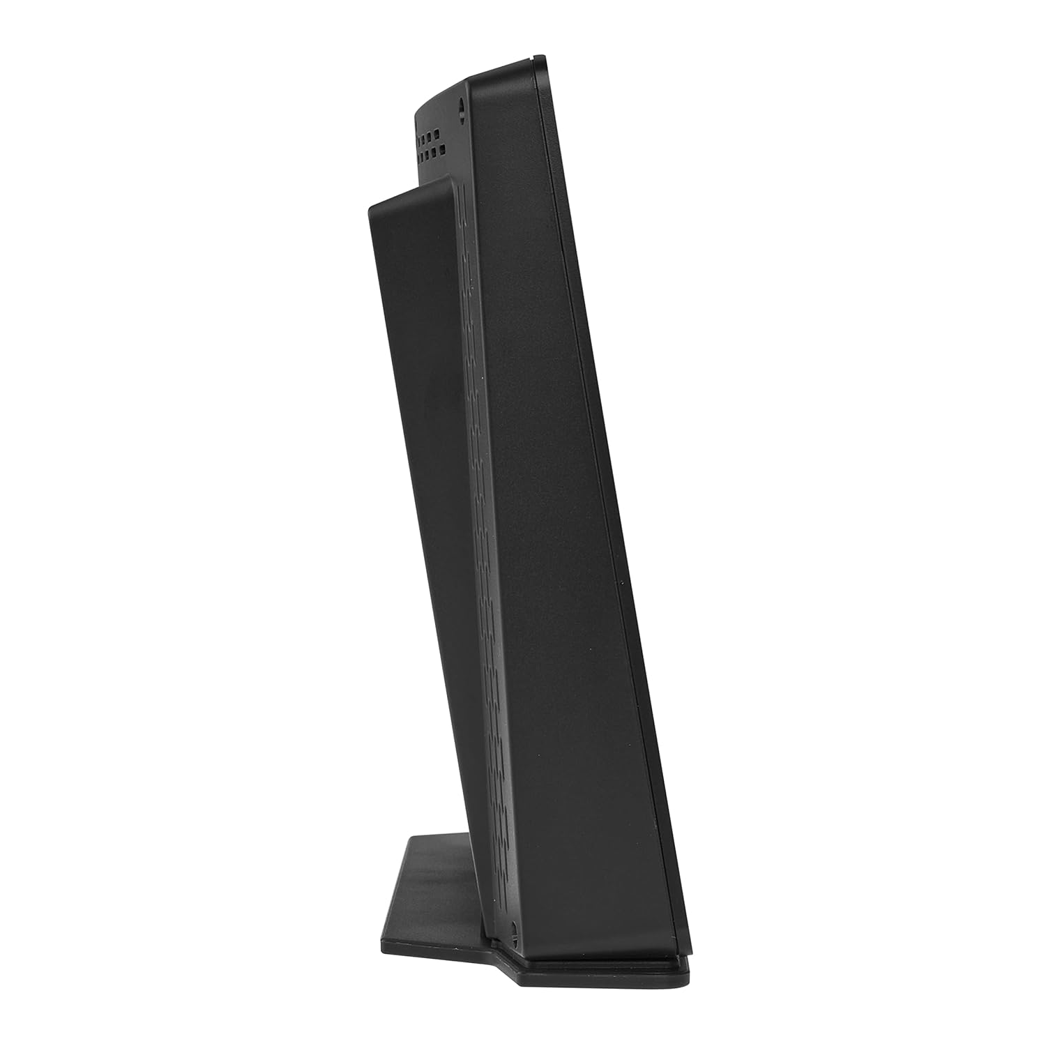 TFA Dostmann stazione meteo radio SEASON 2, 35.1118.01, con sensore esterno, previsioni del tempo, display a colori, temperatura e umidità, incluso orologio radio con fasi lunari, nero Black - Immagine 3