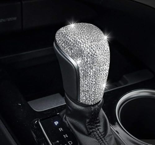 HAILWH Bling Accessories - Anillo de aplicación para Toyota Camry 2018-2020 Camry HEV decoración refit diamantes de imitación cubierta de palanca de HAILWH Bling Accessories - Anillo de aplicación para Toyota Camry 2018-2020 Camry HEV decoración refit diamantes de imitación cubierta de palanca de