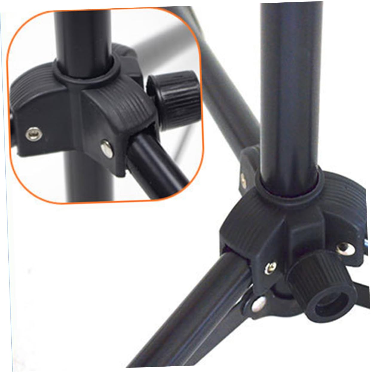 HEMOTON Supporto per Spartiti in Metallo Pieghevole per Chitarra Violino Zheng Piedini Antiscivolo Altezza Regolabile Leggero e Stabile per Trasporto e Stoccaggio