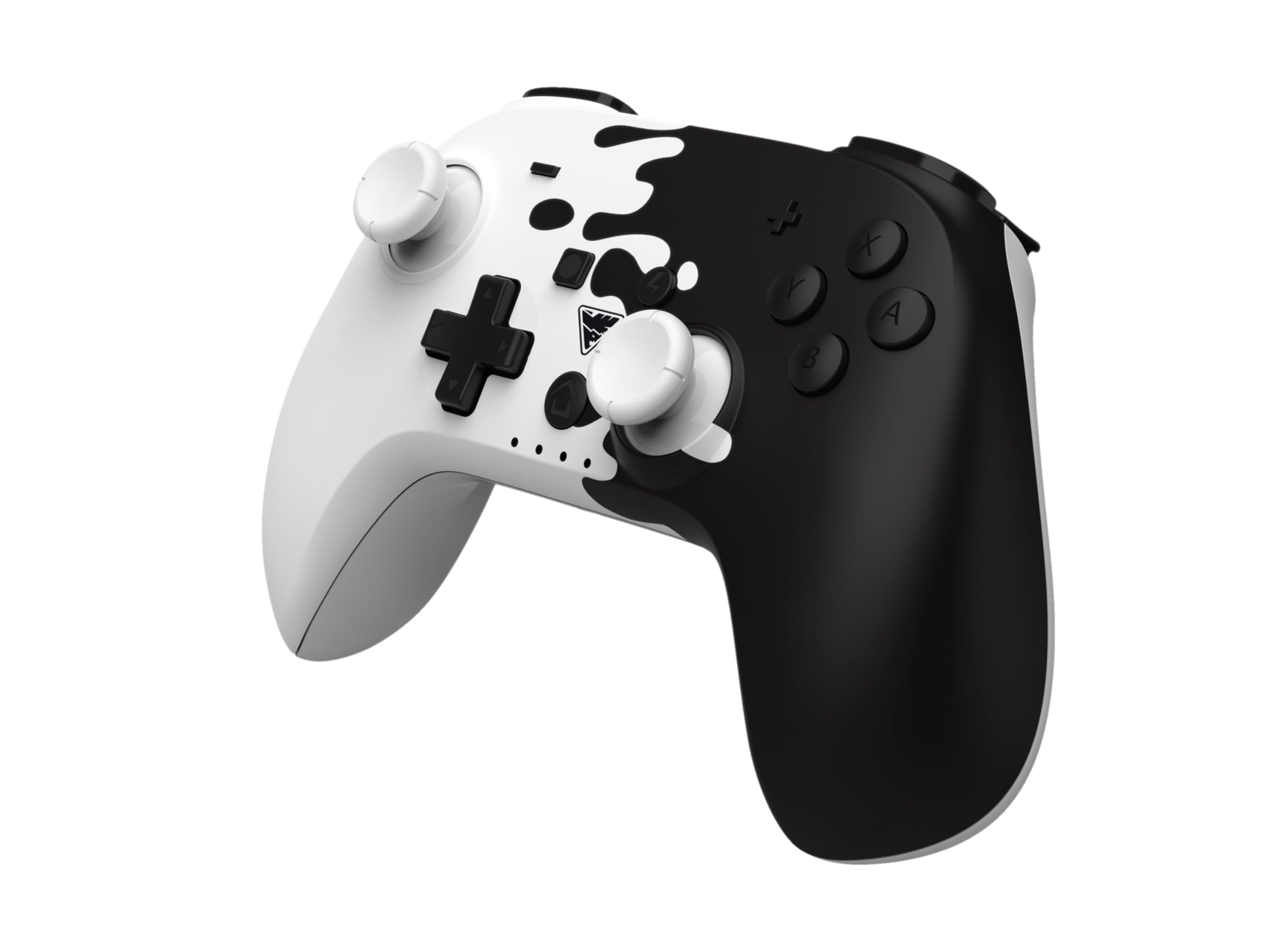 PopTop kompaktowy bezprzewodowy kontroler Bluetooth | bezprzewodowy kontroler kompatybilny z Nintendo Switch i PC, styl OLED