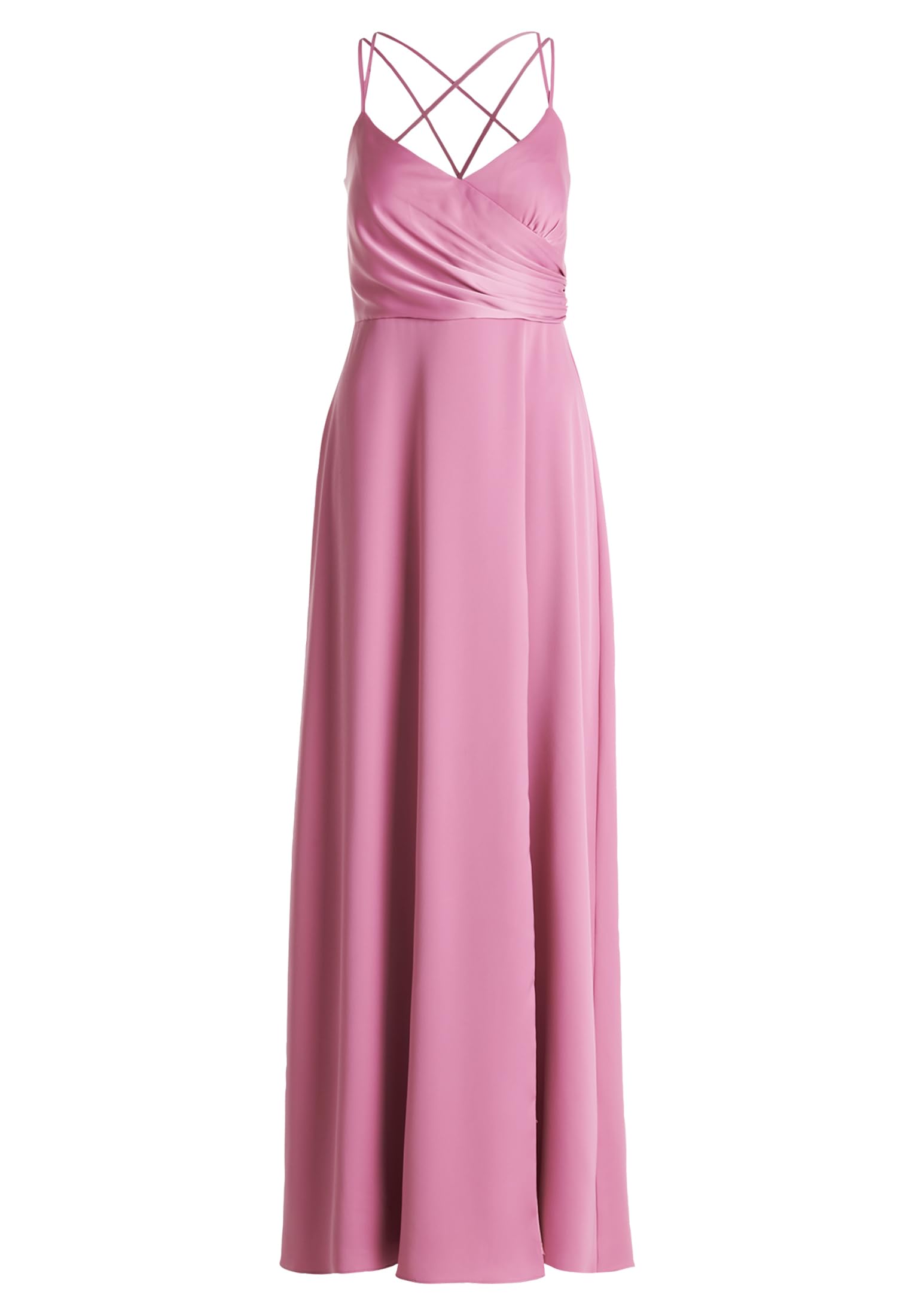 Vera Mont Damen Abendkleid mit V-Ausschnitt
