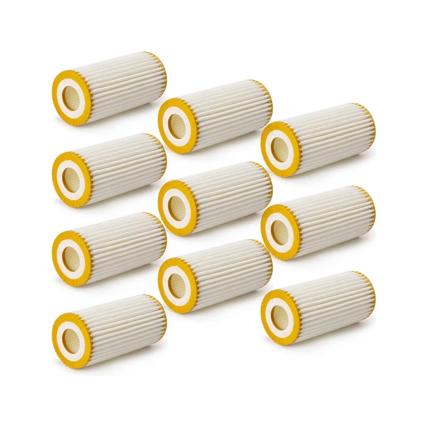filtro de aceite del motor Kit de 10 filtros de aceite Hu6013z Hu6002z para A3 A4 Quattro Q5 para Passat para Tiguan 06l115562b 06l115466c