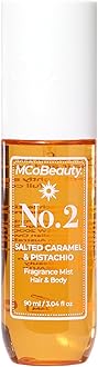 MCoBeauty - Fragrance Mist No.2 – Light Body Mist and Hair Perfume with Pistachio, Sandalwood, Caramel and Vanilla - Gifts for Women, Feminine Spray, Self Care Gifts for Women - 90ml Bottle