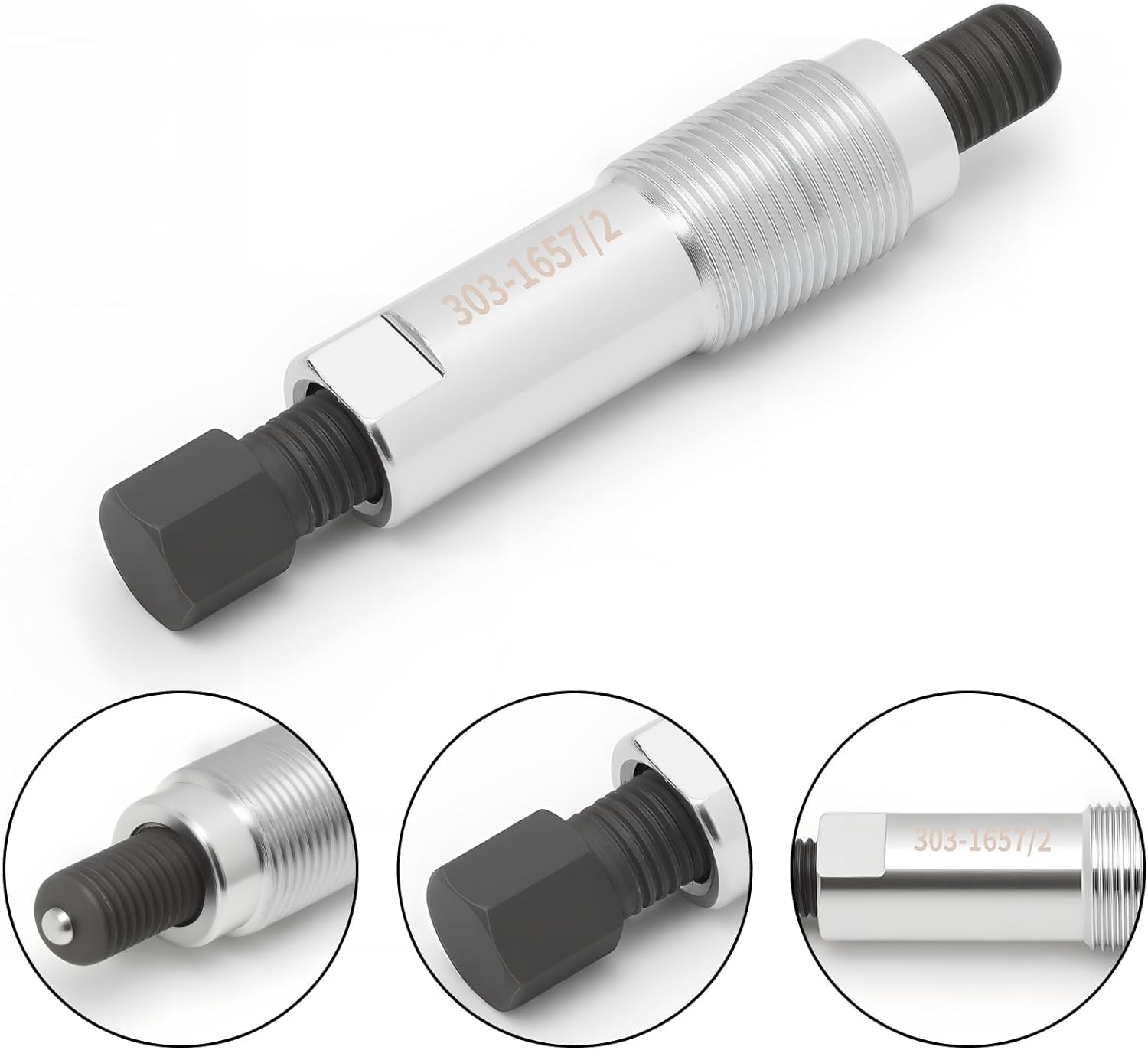 KASturbo Crankshaft Pulley Removal Tool Fit for Ranger 2.0L EcoBlue Engine Pulley Puller Tool Replaces 303-1657/1 303-1657/2