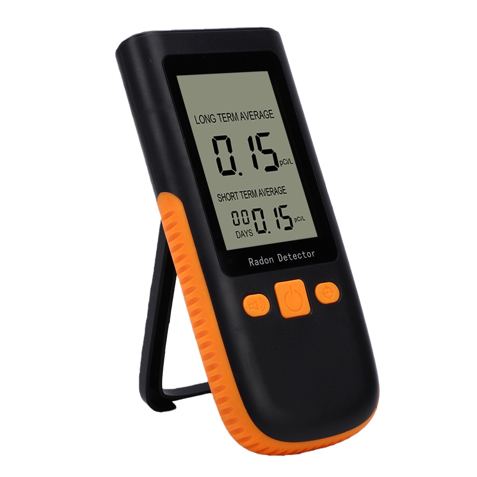Detector de Gas Radón, Sensor de Iones Avanzado, Actualizaciones Cada Hora, Medidor de Radón, Seguimiento de Datos a Largo Plazo, Probador de Portátil con Pantalla Gráfica para el Hogar,