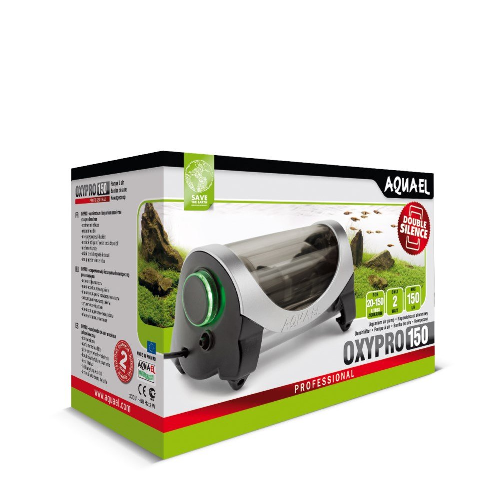 Oxypro 150 Luftsprudler 150 l/h 2 W, verstellbar, AQUAEL