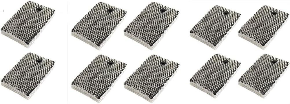 HUAWELL 10 Pack Humidifier Filter HWF100 Replacement Wick Filter E BWF100 Compatible with Holmes Bionaire Sunbeam HM6000 HM6000RC HM6005 BCM7305 BCM7309 BCM7204 SCM7808 SCM7809 Humidifier (10)
