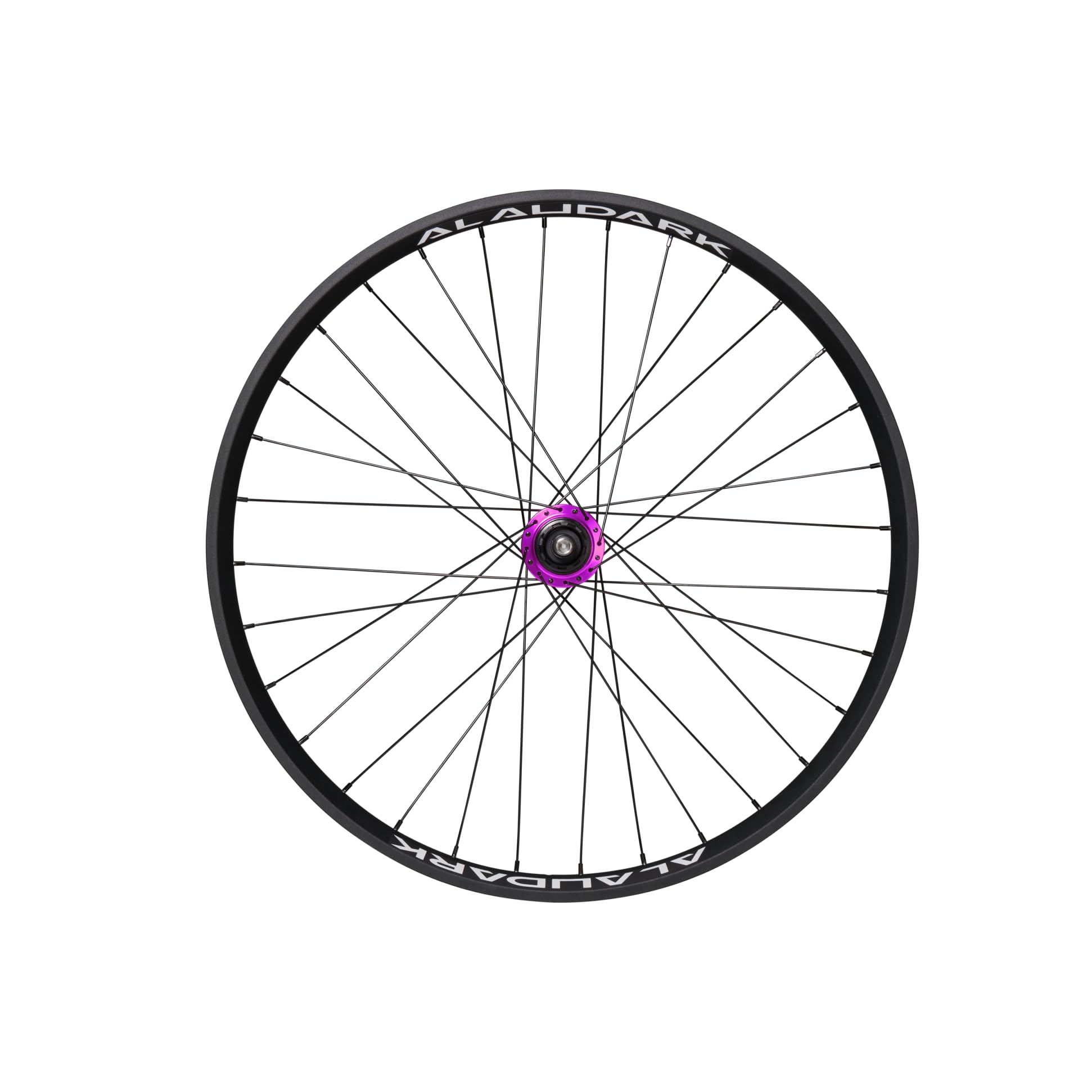 Dirt Jump Bike Wheel D30 26" Double Wall Alloy 6-Bolts Disc Brake Mount - Purple Rear