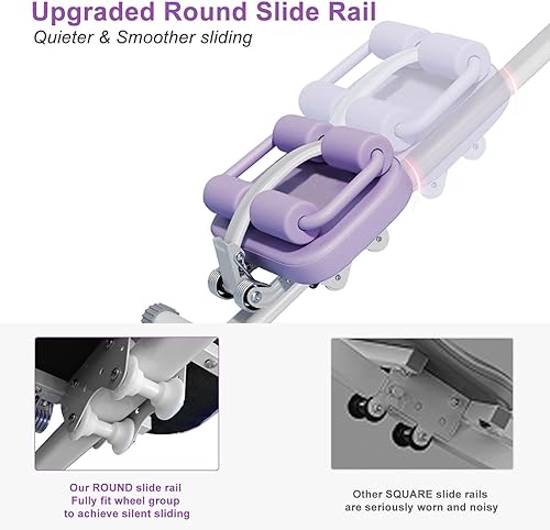 Miniatura 6 de Máquina de abdominales para entrenamiento de estómago Entrenador de abdominales ajustable para ejercicio en casa, máquina de núcleo abdominal,