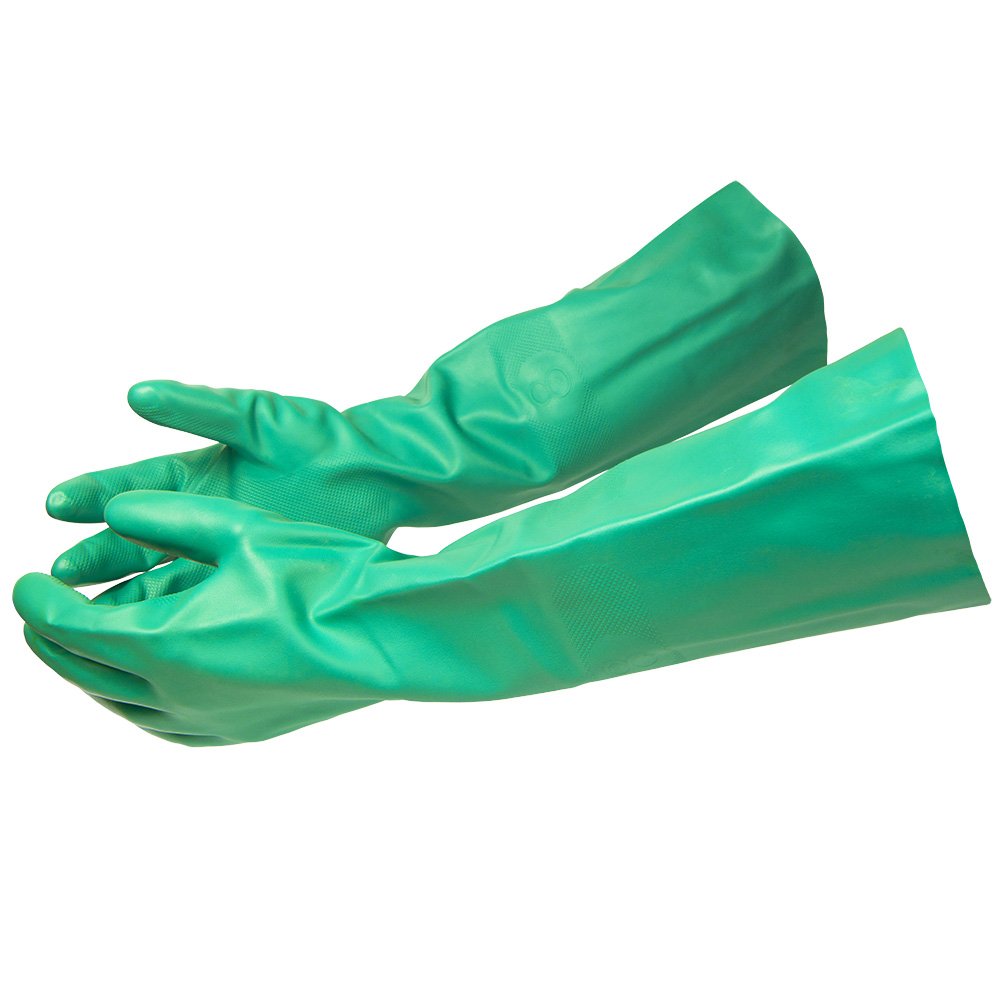 ThxToms 392°F Heat Resistant Rubber Gloves, Insulated and Waterproof Gloves for BBQ, Cooking, Dishwashing, Small 1 Pair.