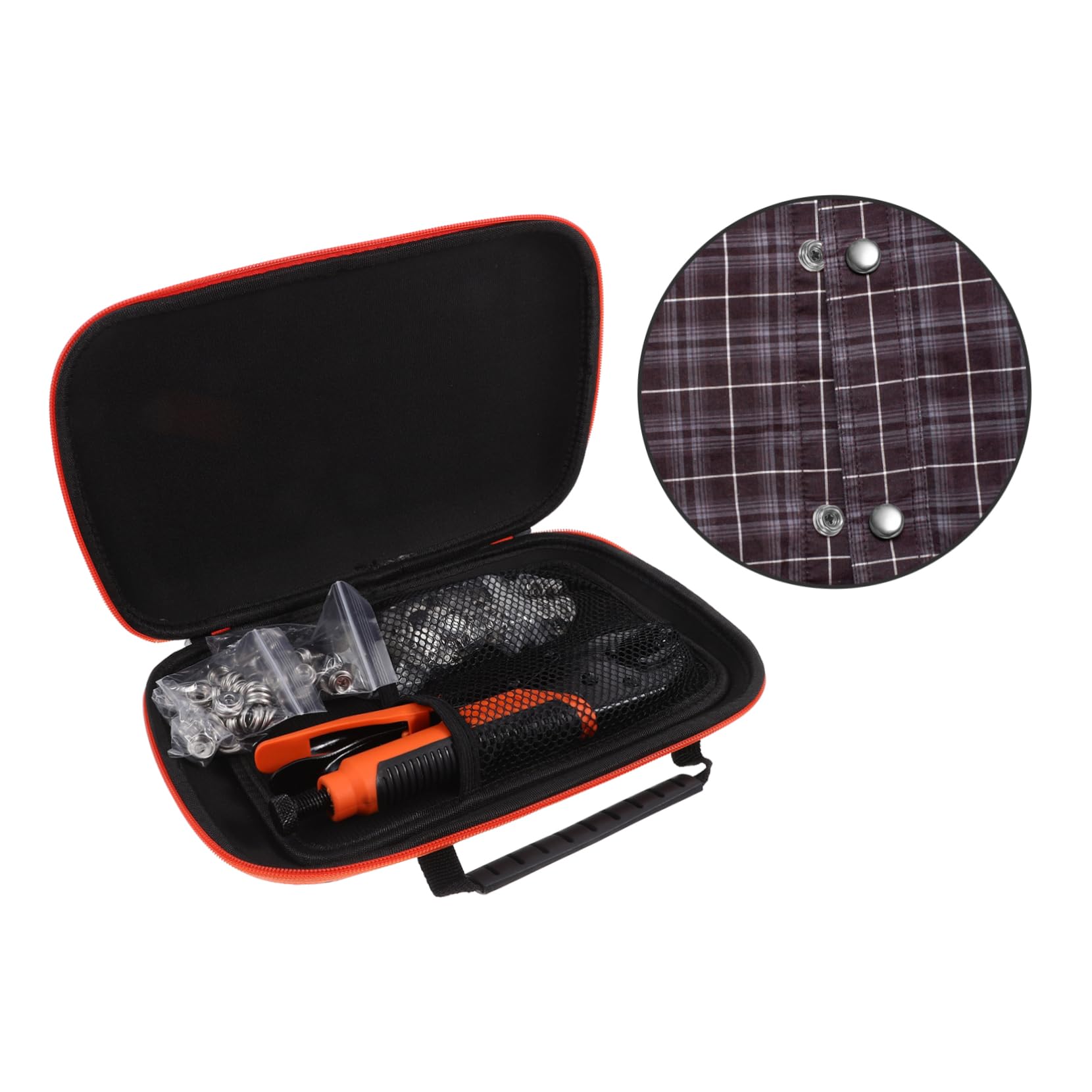 Prensa De Broches Kit De Reparación De Botones Presión Botones Presión Para Ropa Multifunción