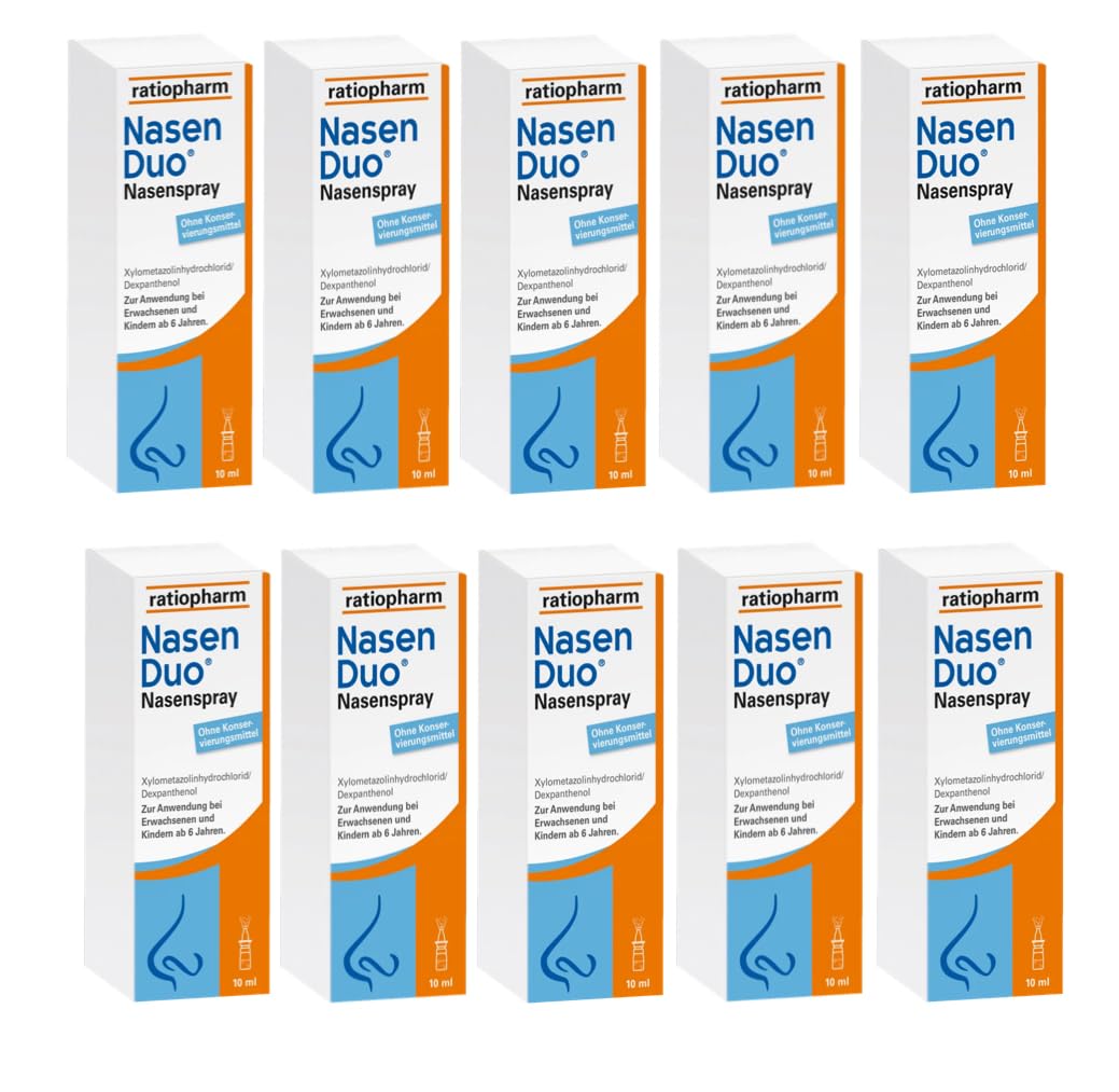 Ratiopharm Nasenspray Erwachsene Sparset 10 x 10ml