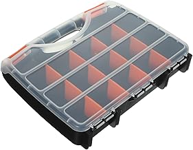 Caixa Ferramenta Organizador De Parafuso Organizador De Broca Peças Organizador Recipientes De Armazenamento De Artesanato Organizador De Compartimento Organizador De TEHAUX