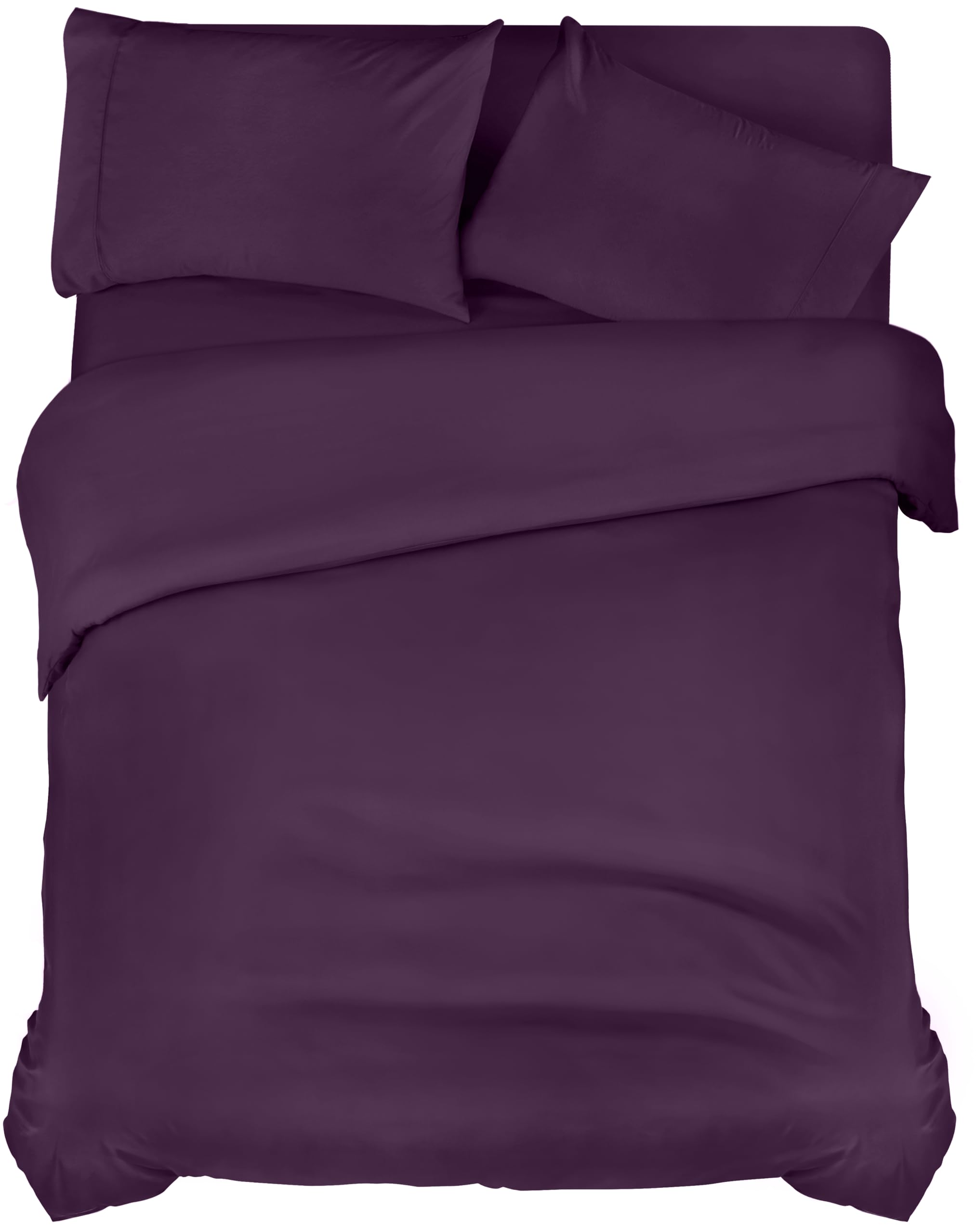 Utopia Bedding 4 Piece King Bedding Set - Pack of 6 - Duvet Cover, Fitted Sheet with Pillow cases - Soft Brushed Microfiber Polyester (Beige) — view 45