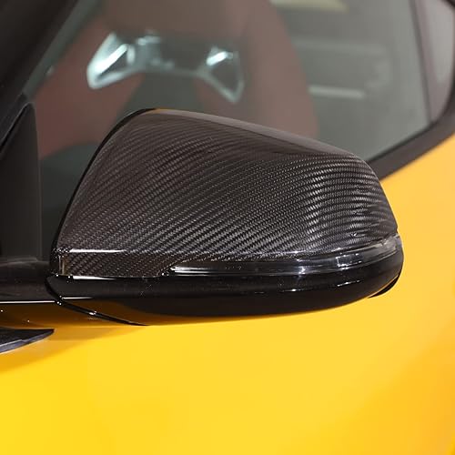 Tapa para espejo retrovisor de puerta compatible con Toyota Supra GR A90 A91 MK5 2019-2022, la cubierta exterior del espejo lateral está hecha de