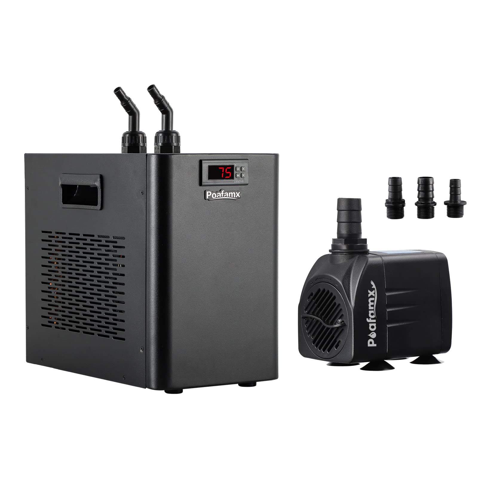 Photo 1 of  Poafamx 42gal Aquarium Chiller + 550GPH Submersible Water Pump with 7.2FT High Lift
