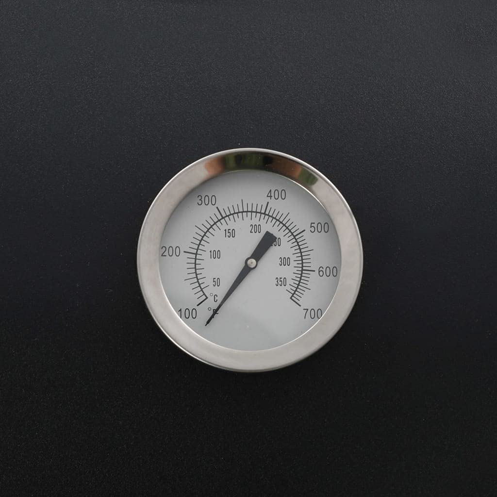 vidaXL Barbecue Classico Affumicatore a Carbonella