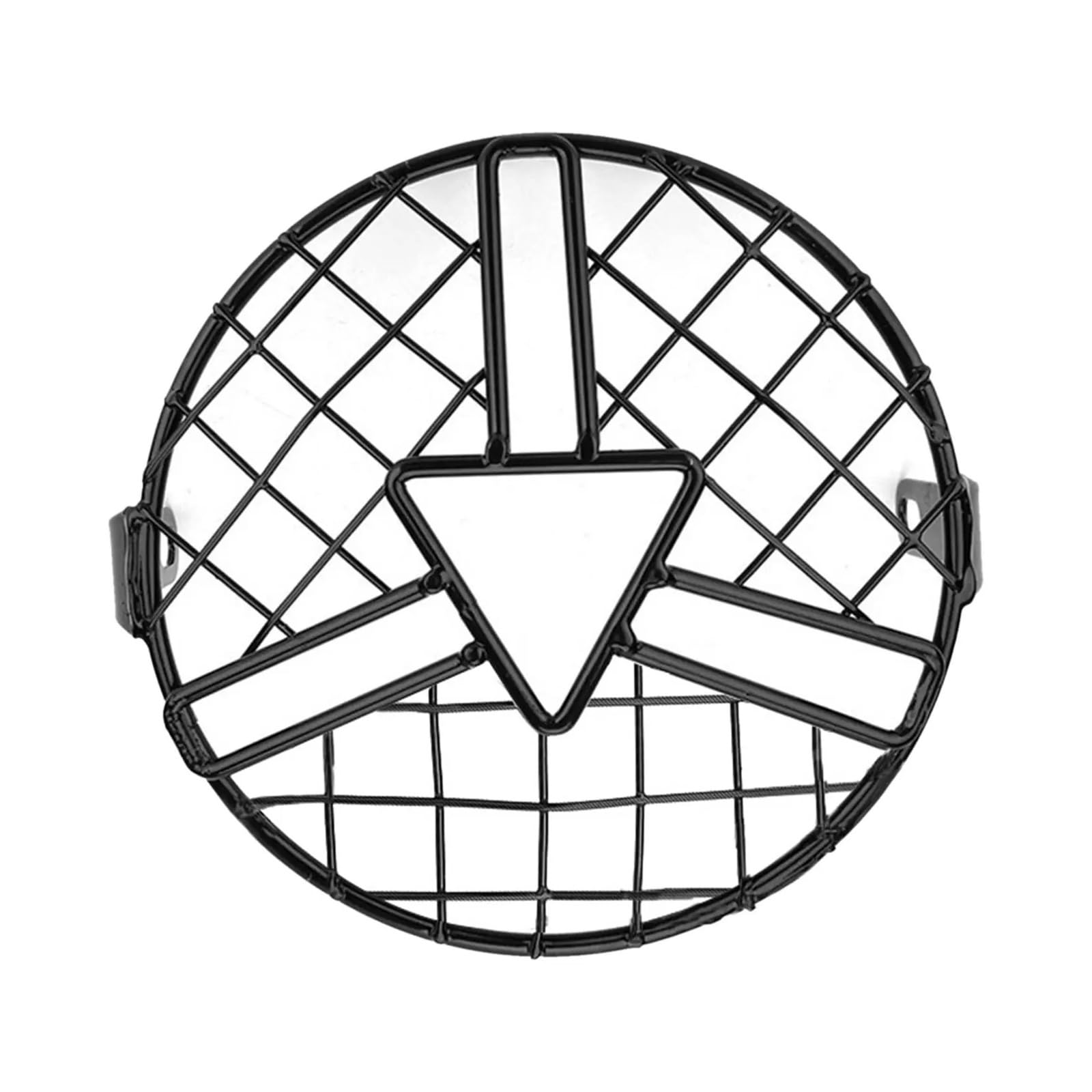 Protecteur Phare Moto Pour Cafe Racer Pour Cruiser 6.5 Couvercle De Phare Moto En Maille Protection Grille Avant