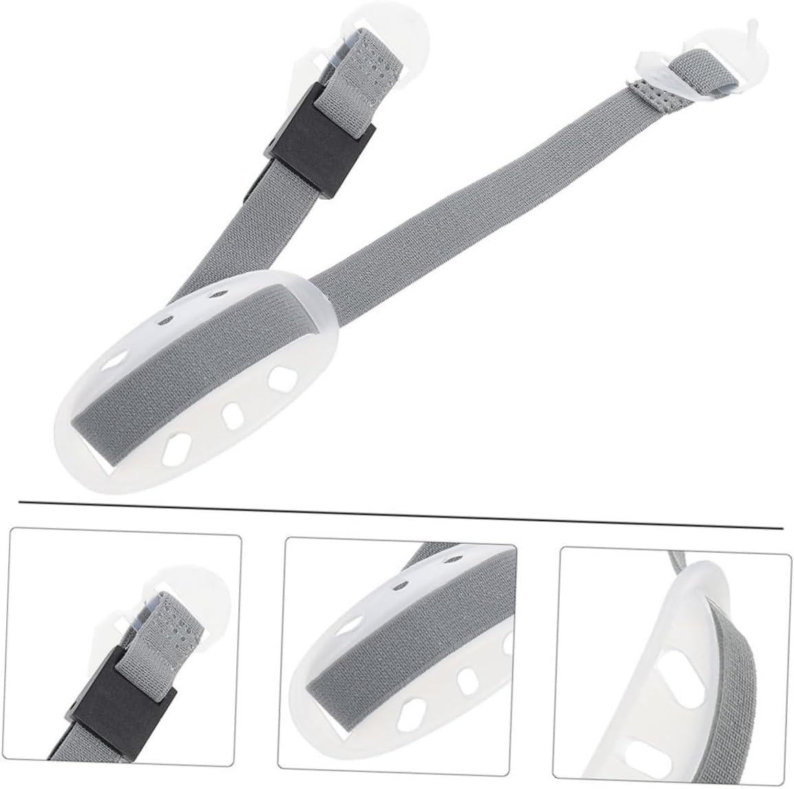 ULTECHNOVO 3pcs Adjustable Helmet Strap Professional Hard Helmet Chin Straps Chin Protector